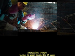 เครื่องอบแห้งเมล็ดพืชแบบกำหนดเอง Line 65 - 160 ℃ Hot Blast Temperature ใช้งานง่าย