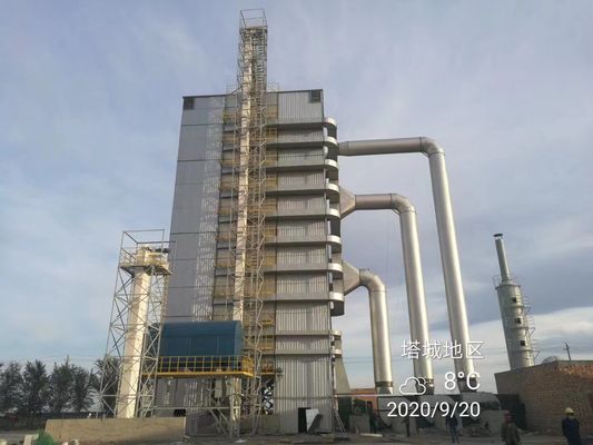 100 - 1,000 T/D เครื่องอบแห้งเมล็ดพืช การอบแห้งข้าวโพดและข้าวเปลือก