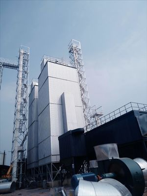 เครื่องเป่าข้าวปลาที่ประหยัดพลังงาน การใช้งานความร้อน 5000-7000 kJ/kg การลดความชื้น 3-15% ปลอดภัย สะดวกต่อสิ่งแวดล้อม