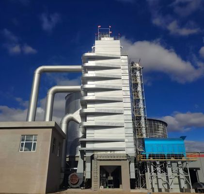 30-1500 T/D ความจุ เครื่องแห้งข้าวโพด ปรับปรุงให้กับพืชที่แตกต่างกัน อุณหภูมิอากาศร้อน 65-160C