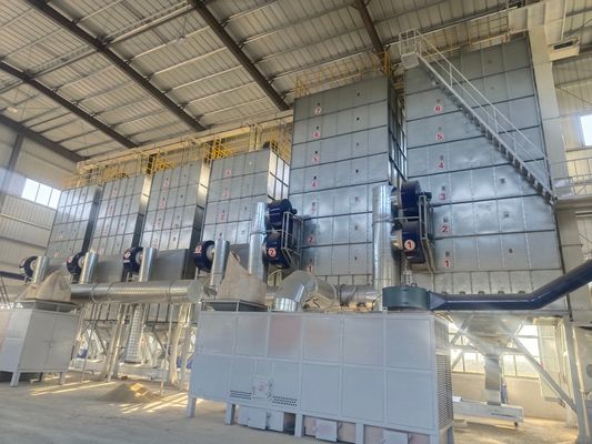 วัตถุดิบ ข้าวโพด เครื่องแห้งข้าวโพดขนาดเล็ก 13.05-44.25 KW พลังงานสําหรับข้าวโพด