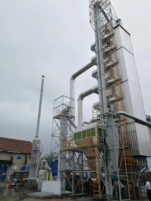 เครื่องแห้งข้าวโพดอุตสาหกรรม ความจุ 100-1000T/D ทนต่ออากาศ